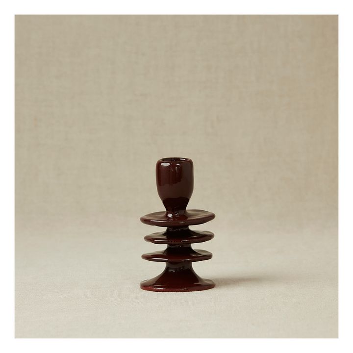 Kerzenhalter aus Keramik | Cannelle- Produktbild Nr. 0