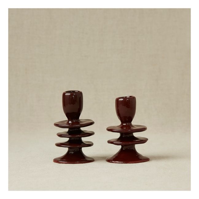 Bougeoir en céramique | Cannelle