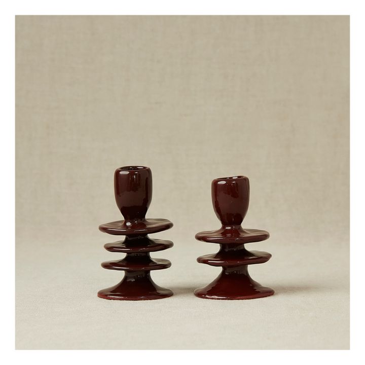 Kerzenhalter aus Keramik | Cannelle- Produktbild Nr. 3