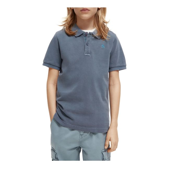 Poloshirt | Blau