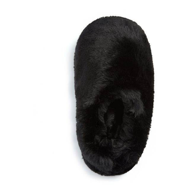 Chaussons Misha Façon Fourrure | Nero