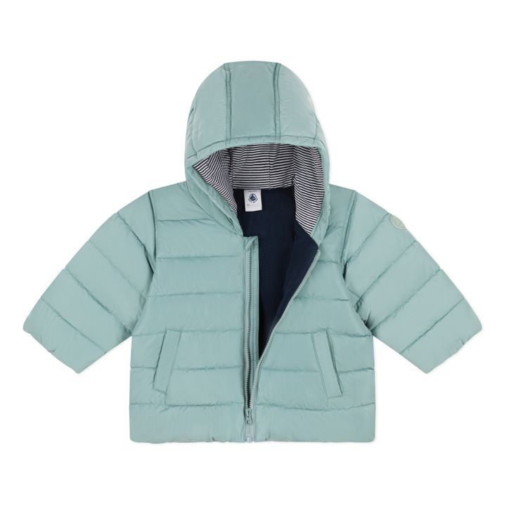 Chaqueta con capucha y forro polar | Verde Menta- Imagen del producto n°2