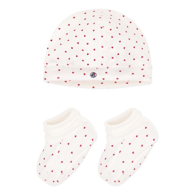 Bonnet + Chaussons | Seidenfarben