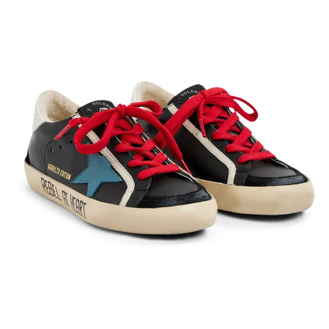 Bonpoint x Golden Goose Lace-Up Sneakers | Black