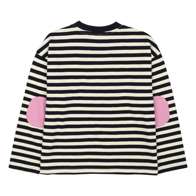 T-Shirt a righe | Blu notte