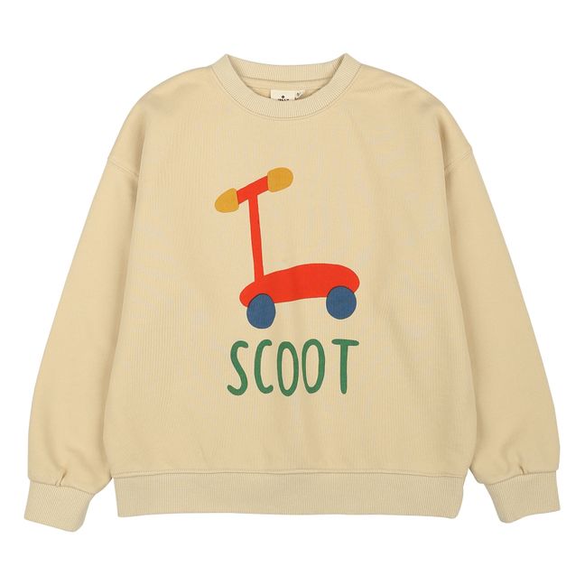 Sweatshirt Scoot | Beige