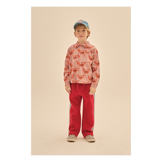 Gatto con camicia | Rosa antico