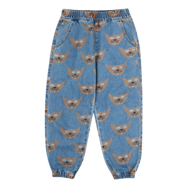 Jogger Denim Chat | Bleu