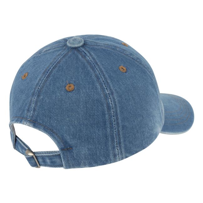 Casquette Denim Chat | Blue