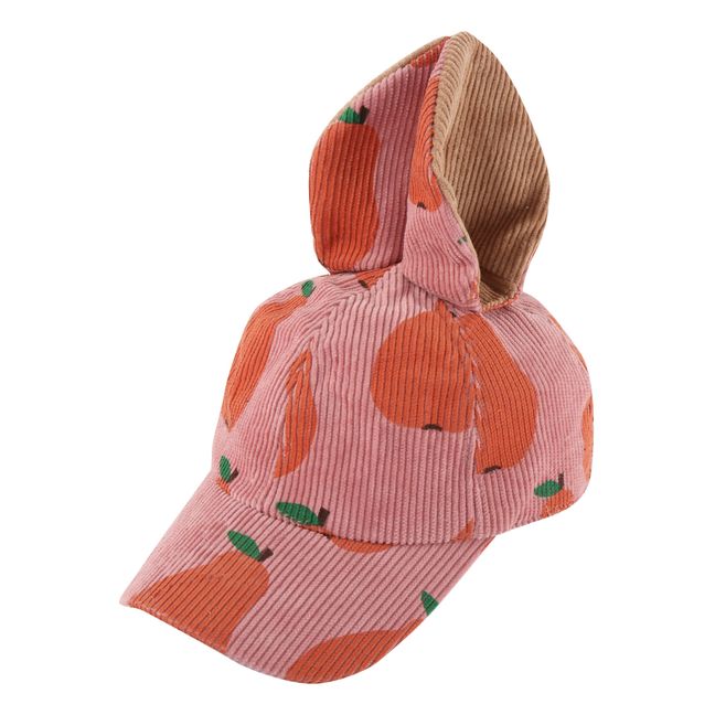 Cappello con orecchio di coniglio a pera | Rosa