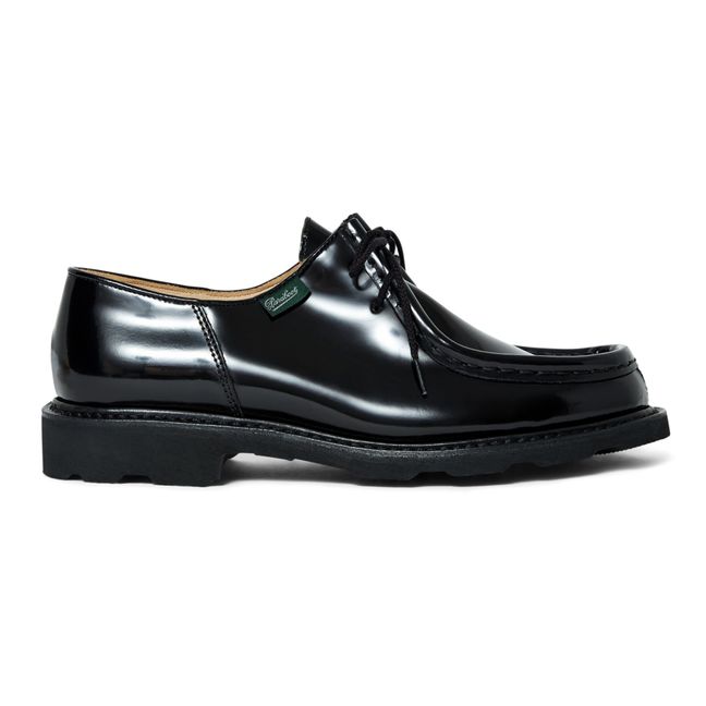 Michael Derby Shoes | Nero lucido
