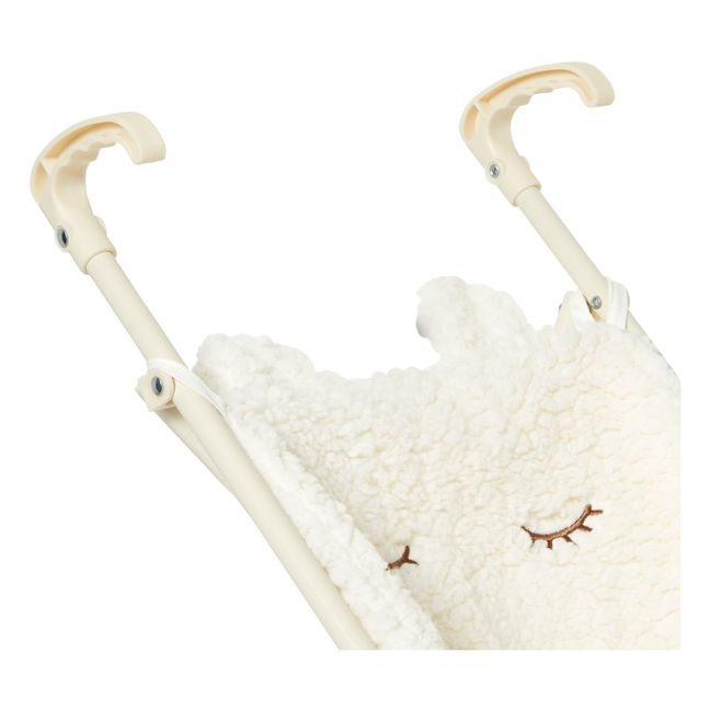 Poussette à jouer en sherpa Dodo | Beige