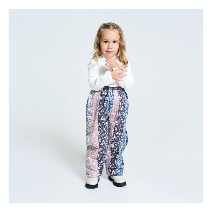 Pantaloni trapuntati patchwork Bingley | Blu- Immagine del prodotto n°1