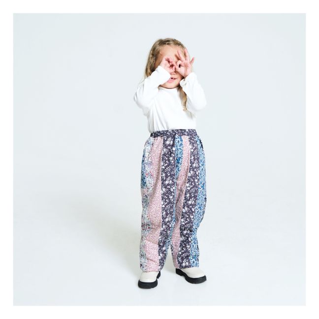 Pantalon Matelassé Patchwork Bingley | Bleu