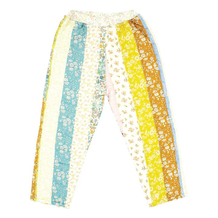 Pantaloni trapuntati patchwork Bingley | Giallo- Immagine del prodotto n°0