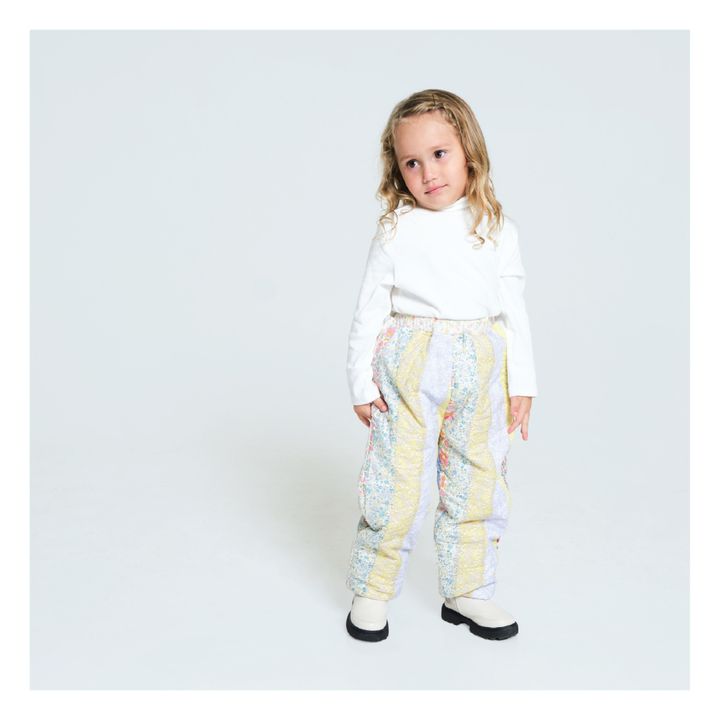 Pantaloni trapuntati patchwork Bingley | Giallo- Immagine del prodotto n°4