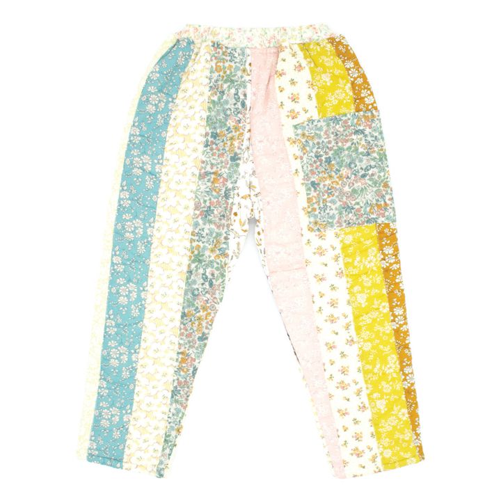 Pantaloni trapuntati patchwork Bingley | Giallo- Immagine del prodotto n°5