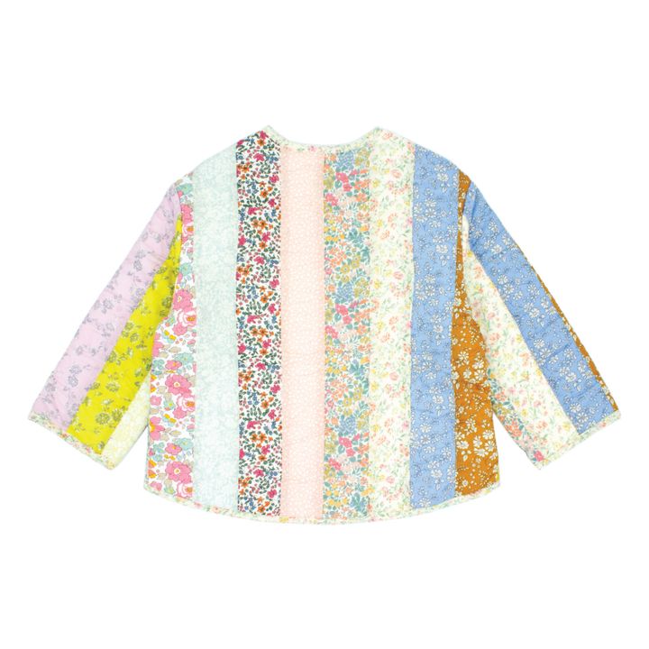 Chaqueta acolchada Bingley Patchwork | Amarillo- Imagen del producto n°7