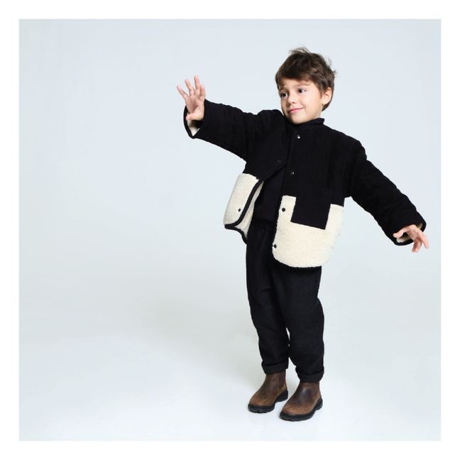 Veste Matelassée Matières Recyclées London | Noir