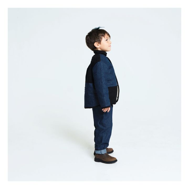 Skye Quilted Jacket | Blue- Product image n°4