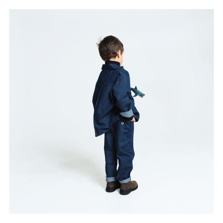 Skye Quilted Jacket | Blue- Product image n°6