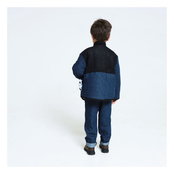 Skye Quilted Jacket | Blue- Product image n°7