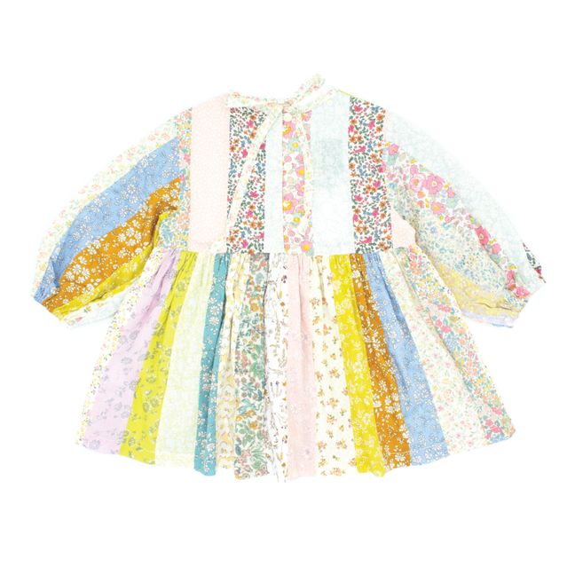 Abito Sarah Patchwork | Giallo