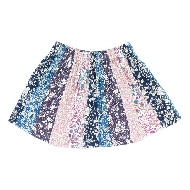 Jupe Patchwork Emma | Bleu
