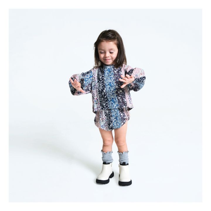 Bloomer Gabi Patchwork | Azul- Imagen del producto n°5