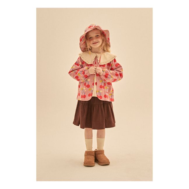 Giacca in velluto a coste Cherry | Rosa