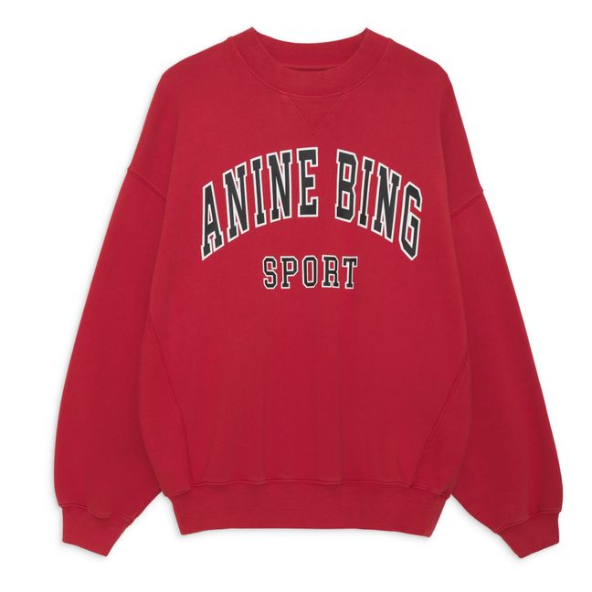 Jaci Anine Bing Organic Cotton Sweatshirt | Rosso