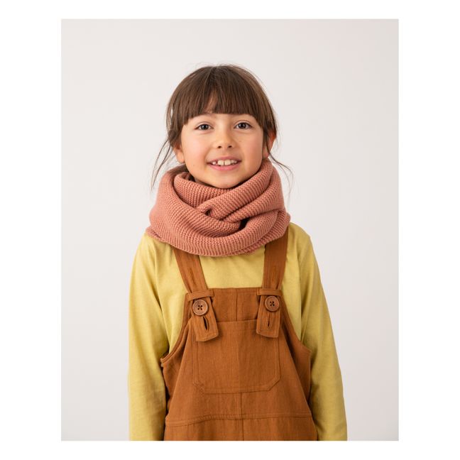 Snood in materiale riciclato | Rosa antico