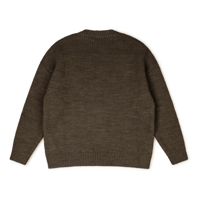 Pull Mérinos et Alpaga | Gris chiné