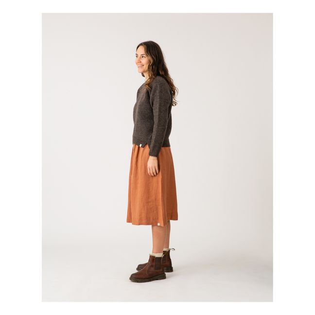 Pull Mérinos et Alpaga - Collection Femme  | Heather grey