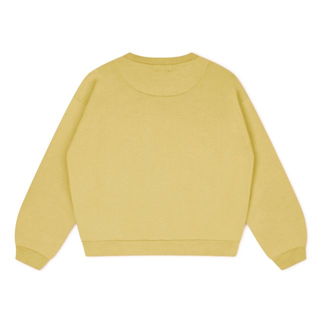 Sweat Coton Bio - Collection Femme  | Pale yellow