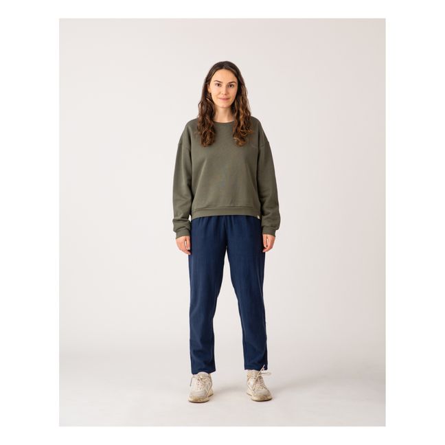 Sweat Coton Bio - Collection Femme  | Green