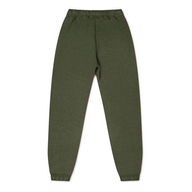Pantalón jogger Algodón orgánico - Colección Mujer  | Verde Oscuro