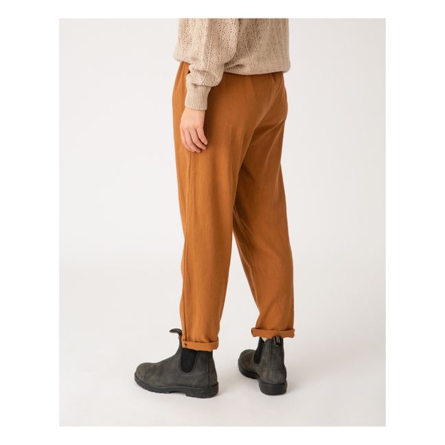 Pantalon Coton Bio - Collection Femme  | Rust