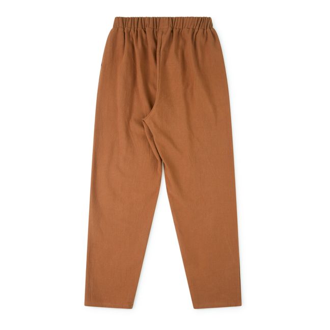 Pantalon Coton Bio - Collection Femme  | Rouille
