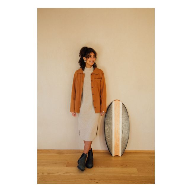 Robe Tricot Matières Recyclées - Collection Femme  | Beige