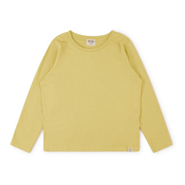 ML Organic Cotton T-Shirt | Pale yellow