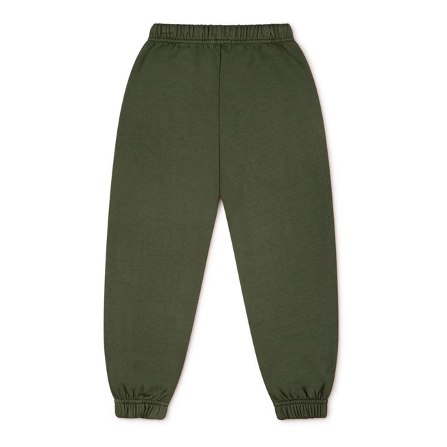 Pantalón jogger Algodón orgánico | Verde Oscuro