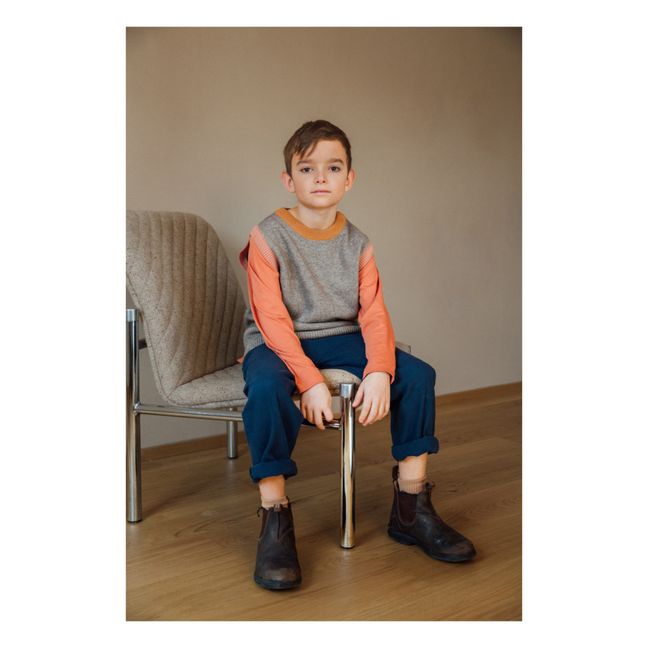 Pantalon Coton Bio | Bleu marine
