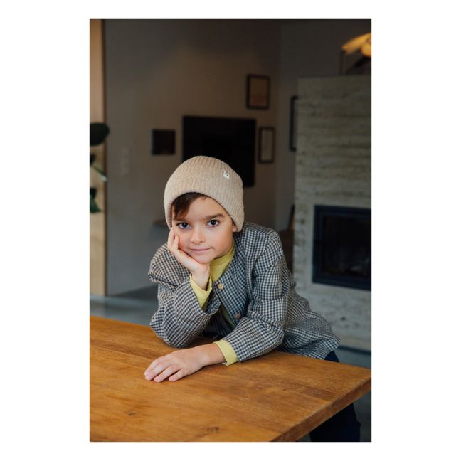 Recycled materials hat | Beige