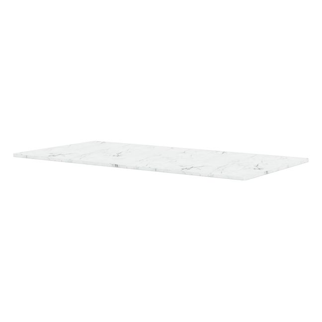 Top panel pour module Panton wire | Marbré blanc