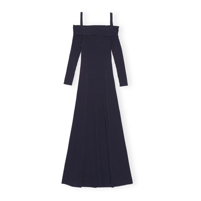 Robe Off Shoulder | Navy