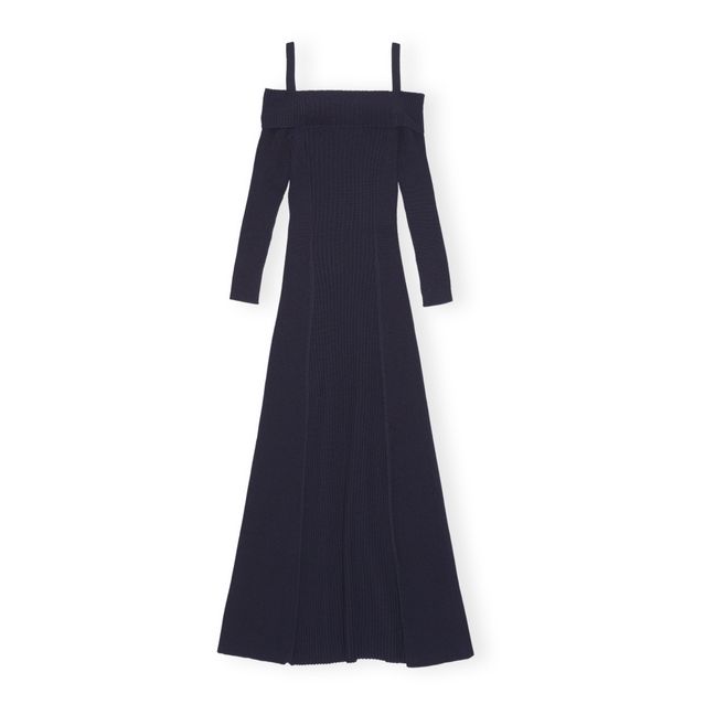 Robe Off Shoulder | Bleu marine