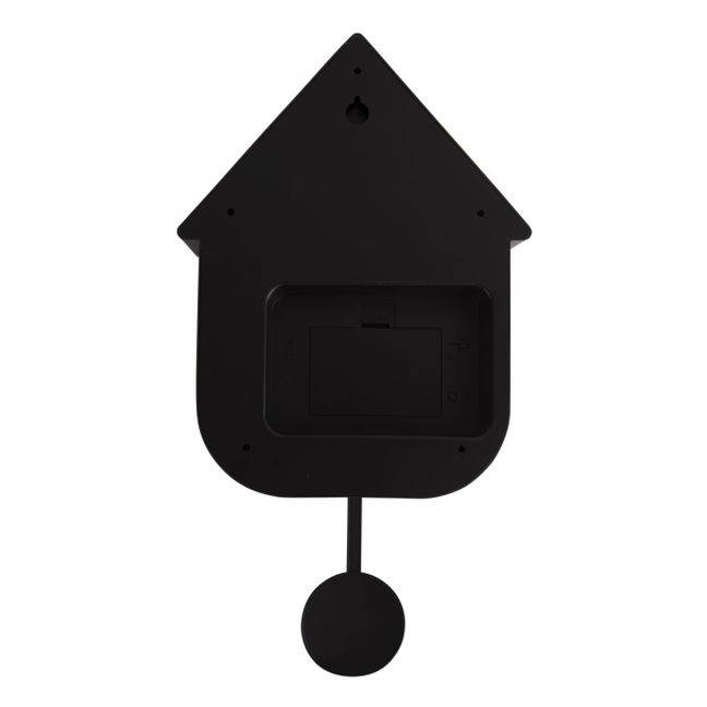 Modern Cuckoo pendulum clock | Black