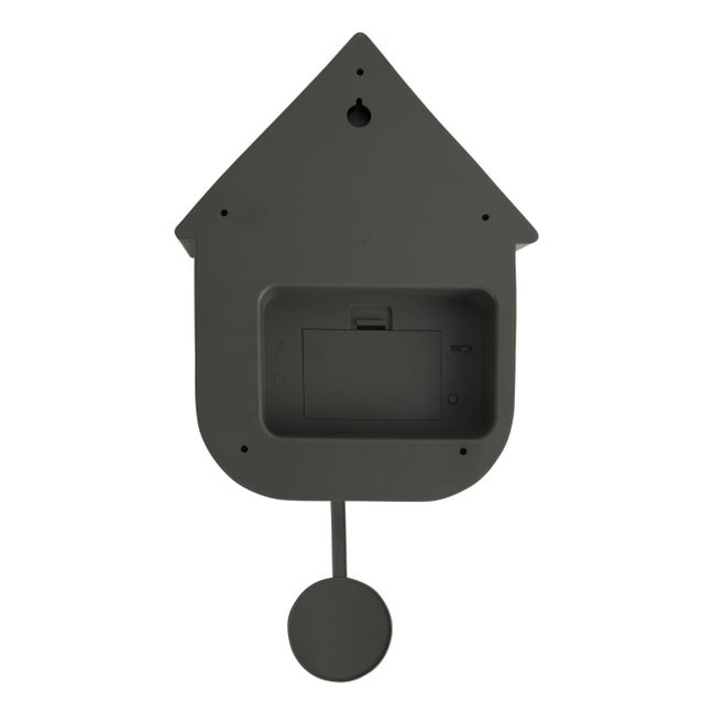 Modern Cuckoo pendulum clock | Dark green