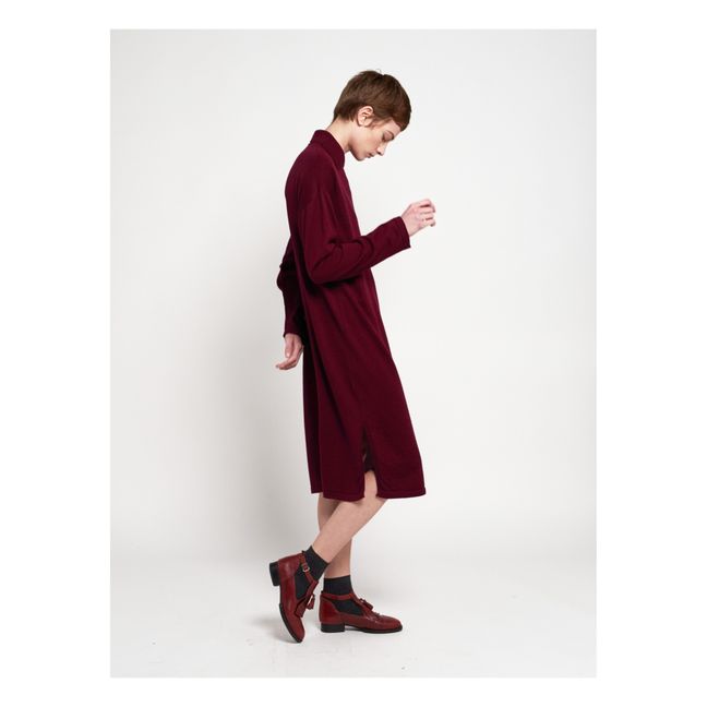 Robe Mérinos - Collection Femme  | Plum